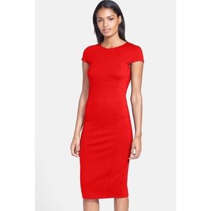 FELICITY & COCO Ward Seamed Pencil Dress